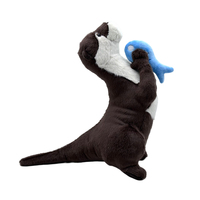 Lutra Lutra en peluche de loutre eurasienne sur mesure écologique pour la Saint-Valentin Remplissage en coton PP