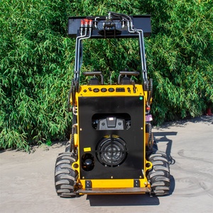 Mini-chargeuse sur pneus de 750 kg avec force de levage de 250 kg pour les travaux d'entretien des fermes et des ranchs - Product Image 3
