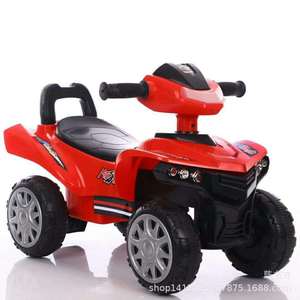 Children's Electric Four Wheeler Ride On Car With Lights And Music White 2 To 4 Years Age Range - Product Image 5