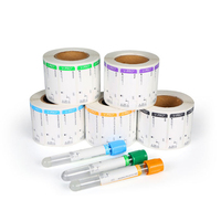 Acrylic Adhesive Medical Label -196 Degree Nitrogen Laboratory Cryo Label Low Temperature Resistant Rolls for Packing Sealing