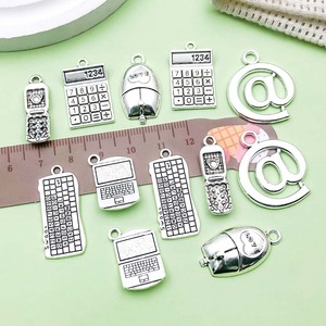DIY Metal <b>Computer</b> Pendant Keyboard <b>Mouse</b> Phone At Symbol Jewelry Findings <b>For</b> Necklace Making Zinc Alloy Mixed Shapes Middle - Product Image 3