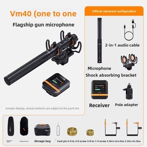 ไมโครโฟนแบบ Shotgun รุ่น COMICAaa VM40 พร้อมชุดเสาคาร์บอนไฟเบอร์แบบ One-to-One ควบคุมผ่านแอพพลิเคชั่น รองรับการถ่ายทอดสดแบบไร้สาย/มีสาย - Product Image 6