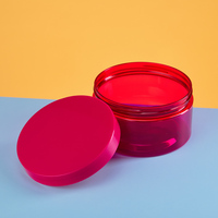 Pot en plastique vide de 250 ml pour crème, idéal pour les soins de la peau et du corps, pot pour crème contour des yeux et crème corporelle, personnalisable, vente en gros pour fabricants