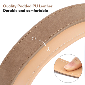ปลอกคอสุนัขหนังปรับได้พร้อมโลโก้สั่งทำขายส่ง - Product Image 3