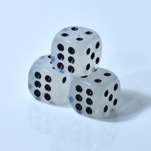 OEM <strong>Custom</strong> Printed Plastic Crystal D6 <strong>Dice</strong> 14mm <strong>Custom</strong> Color Crystal <strong>Dice</strong> - Product Image 3