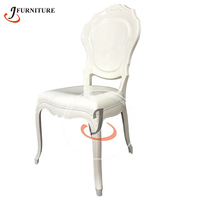 Chaises Bella modernes en plastique transparent empilables à bas prix avec une capacité de 300 kg pour une utilisation en extérieur, dans les hôtels, les mariages, meubles commerciaux