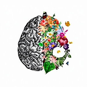 Póster Vintage de Anatomía Humana Abstracta, Impresión de Flores, Cuadro Médico para Pared, Pintura en Lienzo de Corazón y Cerebro, Decoración para Hospital o Clínica - Product Image 3