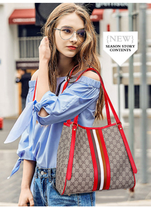 Sac à main femme en gros, livraison directe, ensemble de 3 pièces en PU, sac à main en cuir de luxe pour femmes, ensemble de sacs à main de luxe pour femmes - Product Image 5