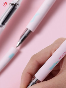 YIREN mignon Animal <span class=keywords><strong>stylo</strong></span> encre remplaçable Durable en plastique étudiant spécial papeterie avec gomme <span class=keywords><strong>stylo</strong></span> <span class=keywords><strong>plume</strong></span> - Product Image 4