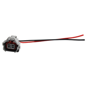 Conector de Inyector de Combustible de Dos Cables 100% Nuevo para Motocicletas, Conector Universal Impermeable para Honda y Haojue - Product Image 4