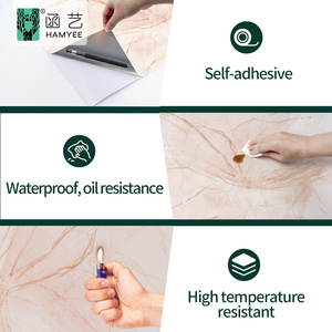 <span class=keywords><strong>Papel</strong></span> pintado de mármol impermeable autoadhesivo de <span class=keywords><strong>vinilo</strong></span> para cocina, <span class=keywords><strong>armario</strong></span>, <span class=keywords><strong>armario</strong></span> - Product Image 6