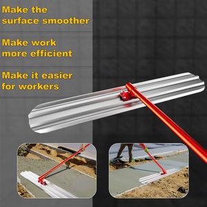 Espátula para Concreto DB Bull Float, 48'' x 8'', Aleación de Magnesio y Aluminio, Roja, con 4 Asas, Modelo D0100HABUPY - Product Image 3
