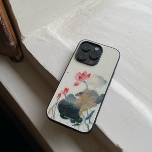 Étui de protection pliable pour téléphone en TPU+PC de style chinois, motif Astronaute, avec protection d'appareil photo, pour iPhone 15/14/13 Pro/i17 Pro, couleur Rouge - Product Image 3