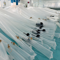 Tube de sauvetage transparent en TPU résistant aux UV, composant de gilet de sauvetage OEM, tube pneumatique pour PFD avec procédé d'extrusion