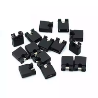 EParthub Pin Header 2.54mm + Blok Jumper Cap Anti-Korosi, Kompatibel 2.0mm, Perlengkapan Breadboard/DIY