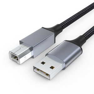 <span class=keywords><strong>Cable</strong></span> de datos de <span class=keywords><strong>impresora</strong></span> USB 2,0 con extensión y adaptador para conectar dispositivos Canon <span class=keywords><strong>HP</strong></span> y Epson - Product Image 1