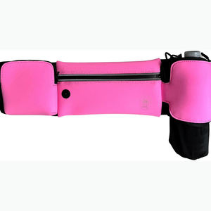 Échantillon gratuit de ceinture de course à pied Pinnacle Hydration Waistbelt/WaistPack. Comprend une gourde souple, un rangement, une poche zippée. - Product Image 5