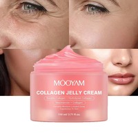 OEM/ODM Vente en gros Crème pour le visage à la gelée de collagène 100ml Nicotinamide Crème faciale hydratante éclaircissante pour les soins du visage