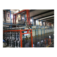 Ligne de production automatique d'anodisation d'aluminium pour profilé d'aluminium