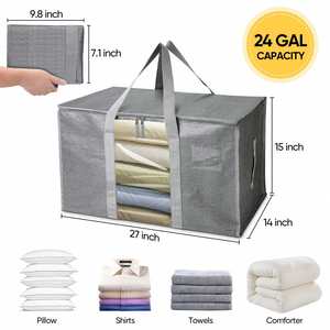 Extra Large Storage <b>Bags</b> Bins, Giant XXL Moving Storage Totes <b>Bag</b> Heavy Duty, Huge Waterproof Storage Duffle <b>Bag</b> - Product Image 5