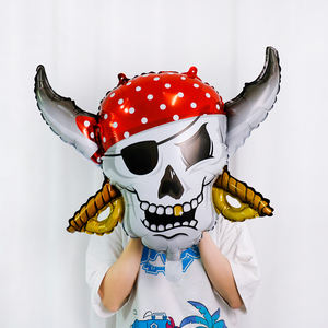 Nave pirata Foil palloncino pirata tema tiratore scelto nave pirata giro ragazzo o ragazze decorazione di buon compleanno per bambini - Product Image 4