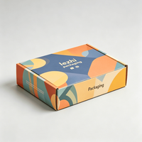 Boîtes en papier kraft personnalisées avec logo imprimé, cartons d'expédition ondulés, boîtes d'expédition postales, emballages en carton recyclé