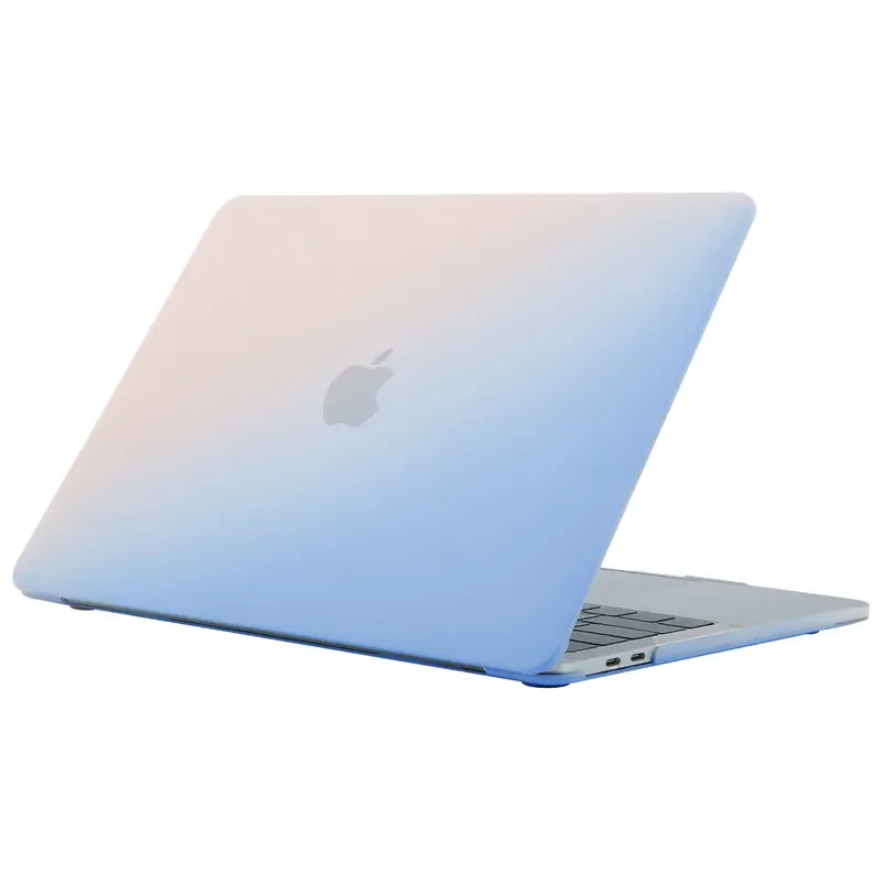MacBook Air Pro 11 için 12 13 13.3 15 16 2289 inç 2020 Retina Hard kabuk gökkuşağı degrade değişim mat kılıf kılıfları kapak MB04