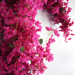 Fleurs artificielles en soie blanches Bougainvillea, directement de l'usine, pour la décoration de mariage, décoration florale artificielle pour cérémonie - Product Image 2