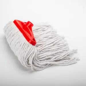 Mops cleaning floor manufacturers cotton mop head with wood stick
