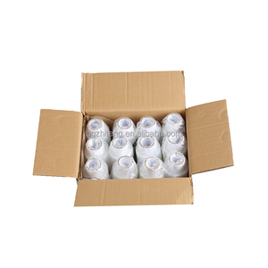 Hot Selling Mini Industrial Stretch <strong>Wrap</strong> Film 5 in 1000 ft Roll with Handle Waterproof Clear for Moving <strong>Pallet</strong> <strong>Wrap</strong> - Product Image 4