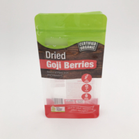Emballage de lentilles 1kg imprimé personnalisé Sac pochette debout à fond plat