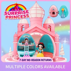 Nouvelle boîte surprise de princesse de conte de fées, figurine mignonne, différents styles de jouets de château gashapon pour filles. - Product Image 3