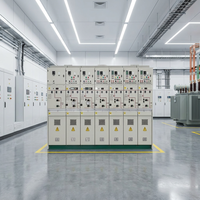 Système de distribution d'énergie compact en métal, modulaire, triphasé, isolé au gaz SF6, 12 kV, 630 A, IP67, pour usage industriel en intérieur, prix usine