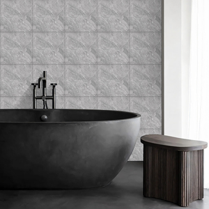 Bền 11.8inch grey đá cẩm thạch <span class=keywords><strong>PVC</strong></span> PP sàn Sheets đối với cung cấp bán buôn OEM tùy biến Peel và Stick gạch lát sàn - Product Image 5