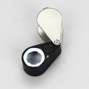 <span class=keywords><strong>10x</strong></span> <span class=keywords><strong>Led</strong></span> đồ trang sức kính lúp Triplet kính quang học Loupe kim cương thử nghiệm kính lúp - Product Image 4