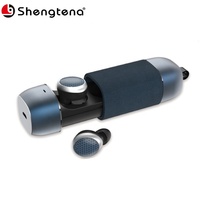 Earbud halus nirkabel Stereo, Headset gaya In-Ear portabel