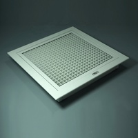 Grille de ventilation en aluminium de haute qualité, à vente chaude, conçue pour l'air de retour avec filtre, noyaux amovibles ou à charnières (EG-D)