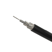 Cable Aislado Aéreo ACSR JKLGYJ 0.6/1kV 185/25 XLPE Resistente a Rayos UV IP54 Retardante de Llama Clase C para Redes Rurales de Bajo Voltaje