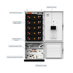 All in One ESS <b>Energy</b> <b>Storage</b> <b>System</b> 30kW 144kWh Solar Battery 50kW With Hybrid for Commercial Solar Power Solution - Product Image 1