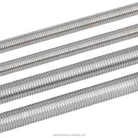M6*8*40 Ss 201 8mm A193 B8 B8M 304 Stainless Steel High Precision Double End All Thread Stud Threaded Rod