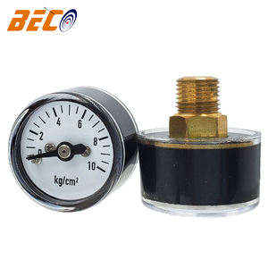 BECO 1นิ้ว Mini 10bar เครื่องวัดความดันอากาศพลาสติก ABS,Mini Manometer - Product Image 6