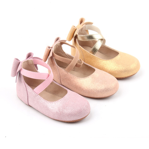 Babyhappy Logo personalizzato bambino Mary Jane <span class=keywords><strong>scarpe</strong></span> <span class=keywords><strong>da</strong></span> <span class=keywords><strong>ballo</strong></span> per bambini principessa vera pelle piatta per <span class=keywords><strong>bambina</strong></span> - Product Image 1