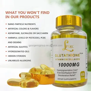 Bán buôn Vitamin C Sản phẩm làm đẹp Glutathione thuốc viên nang cho da làm trắng