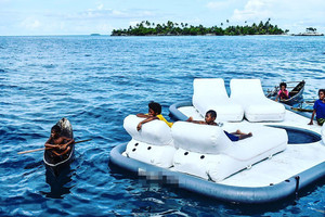 <span class=keywords><strong>Chaise</strong></span> flottante gonflable pour bateau yacht, mobilier pour piscine d'océan - Product Image 5