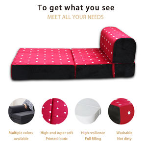 नई तह सोफे बिस्तर बहुक्रिया कमरे में रहने वाले सोफे कुर्सी फोम थोक सस्ते सोफे - Product Image 4