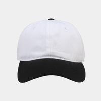 Gorras de Béisbol de Dos Tonos, Lisas, sin Estructura, de 6 Paneles, Estilo Dad Hat