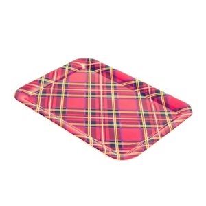 Bandejas de desayuno personalizadas, bandeja de servicio para tazas de fruta, decoración rectangular pequeña - Product Image 1
