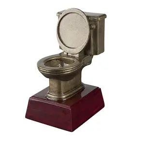 Toilet Bowl Award with LOGO/Shape/Size/Packing Customized Acceptable