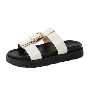 Factory Cheap Wholesale Outdoor Platform-soled Waterproof Breathable Comfort Slippers <strong>Wedge</strong> Sandals Summer Slides for Women - Product Image 1