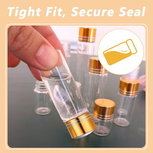 Flacon de Produit de Soins de Santé de Haute Qualité 40ml-200ml en Verre Transparent et Dépoli pour Capsules - Product Image 4